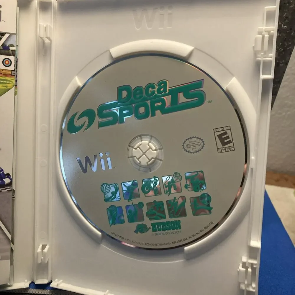 Deca Sports Nintendo Wii Used With Manual.